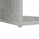 Bord Beton Grå Konstrueret træ 130 x 50,5 x 75 cm