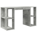 Bord Beton Grå Konstrueret træ 130 x 50,5 x 75 cm