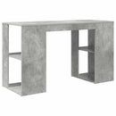 Bord Beton Grå Konstrueret træ 130 x 50,5 x 75 cm