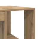 Bord Artisan Egetræ Konstrueret træ 130 x 50,5 x 75 cm