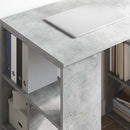 Bord Beton Grå Konstrueret træ 90 x 50 x 75 cm