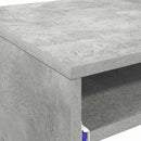 Bord Beton Grå Konstrueret træ 77,5 x 43 x 79 cm