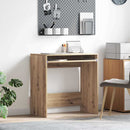Bord Artisan Egetræ Konstrueret træ 77,5 x 43 x 79 cm