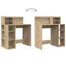 Bord Sonoma eg Konstrueret træ 90 x 48 x 101,5 cm