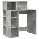 Bord Beton Grå Konstrueret træ 90 x 48 x 101,5 cm