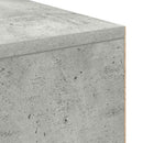 Bord Beton Grå Konstrueret træ 102 x 50 x 75 cm