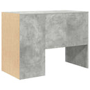 Bord Beton Grå Konstrueret træ 102 x 50 x 75 cm