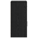 Sideboard med skuffe Sort eg 38 x 34 x 75 cm
