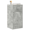 Sideboard med skuffe Beton Grå 38 x 34 x 75 cm