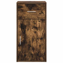 Sideboard med skuffe Røget eg 38 x 34 x 75 cm