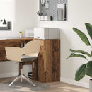 Sideboard med skuffe Gammelt træ 38 x 34 x 75 cm