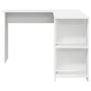 Hjørneskrivebord Hvid Konstrueret træ 140 x 113,5 x 75 cm