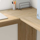 Hjørneskrivebord Sonoma eg Konstrueret træ 140 x 113,5 x 75 cm