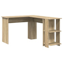 Hjørneskrivebord Sonoma eg Konstrueret træ 140 x 113,5 x 75 cm