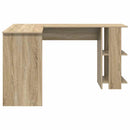 Hjørneskrivebord Sonoma eg Konstrueret træ 140 x 113,5 x 75 cm