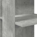 Hjørneskrivebord Beton Grå Konstrueret træ 140 x 113,5 x 75 cm