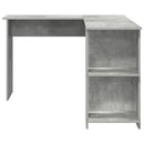 Hjørneskrivebord Beton Grå Konstrueret træ 140 x 113,5 x 75 cm