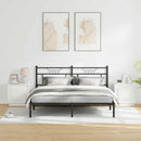 Natskab 2 pcs Hvid 44 x 34,5 x 45 cm Konstrueret træ
