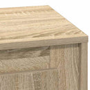 Natskab 2 pcs Sonoma eg 44 x 34,5 x 45 cm Konstrueret træ
