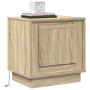 Natskab 2 pcs Sonoma eg 44 x 34,5 x 45 cm Konstrueret træ