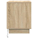 Natskab 2 pcs Sonoma eg 44 x 34,5 x 45 cm Konstrueret træ