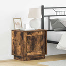 Natskab 2 pcs Røget eg 44 x 34,5 x 45 cm Konstrueret træ