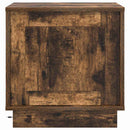 Natskab 2 pcs Røget eg 44 x 34,5 x 45 cm Konstrueret træ