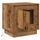 Natskab 2 pcs Gammelt træ 44 x 34,5 x 45 cm Konstrueret træ