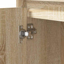 Natskab 2 pcs Sonoma eg 50 x 34,5 x 50 cm. Konstrueret træ