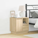 Natskab 2 pcs Sonoma eg 50 x 34,5 x 50 cm. Konstrueret træ