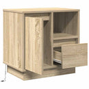 Natskab 2 pcs Sonoma eg 50 x 34,5 x 50 cm. Konstrueret træ