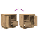 Natskab 2 pcs Artisan Egetræ 50 x 34,5 x 50 cm. Konstrueret træ