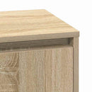 Natskab 2 pcs Sonoma eg 39 x 34,5 x 50 cm Konstrueret træ