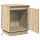 Natskab 2 pcs Sonoma eg 39 x 34,5 x 50 cm Konstrueret træ