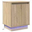 Natskab 2 pcs Sonoma eg 39 x 34,5 x 50 cm Konstrueret træ