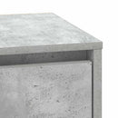 Natskab 2 pcs Beton Grå 39 x 34,5 x 50 cm Konstrueret træ