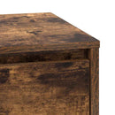 Natskab 2 pcs Røget eg 39 x 34,5 x 50 cm Konstrueret træ