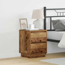 Natskab 2 pcs Gammelt træ 39 x 34,5 x 50 cm Konstrueret træ
