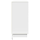Natskab Hvid 71 x 34,5 x 75 cm Konstrueret træ