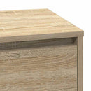 Natskab med skuffe Sonoma eg 71 x 34,5 x 75 cm Konstrueret træ