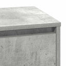 Natskab Beton Grå 71 x 34,5 x 75 cm Konstrueret træ