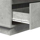 Natskab Beton Grå 71 x 34,5 x 75 cm Konstrueret træ