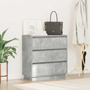 Natskab Beton Grå 71 x 34,5 x 75 cm Konstrueret træ