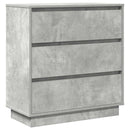 Natskab Beton Grå 71 x 34,5 x 75 cm Konstrueret træ