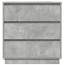 Natskab Beton Grå 71 x 34,5 x 75 cm Konstrueret træ