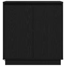 LED Sideboard Sort eg 71 x 34,5 x 75 cm Konstrueret træ