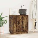 LED Sideboard til Røget eg 71 x 34,5 x 75 cm Konstrueret træ