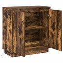 LED Sideboard til Røget eg 71 x 34,5 x 75 cm Konstrueret træ