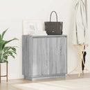 LED Sideboard Grå sonoma-eg 71 x 34,5 x 75 cm Konstrueret træ