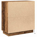 LED Sideboard til Gammelt træ 71 x 34,5 x 75 cm